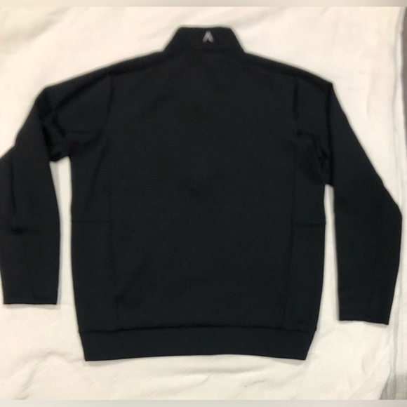 WWE Men's Antigua Black WWE Generation Quarter-Zip Pullover Top size L NWT - Picture 3 of 6